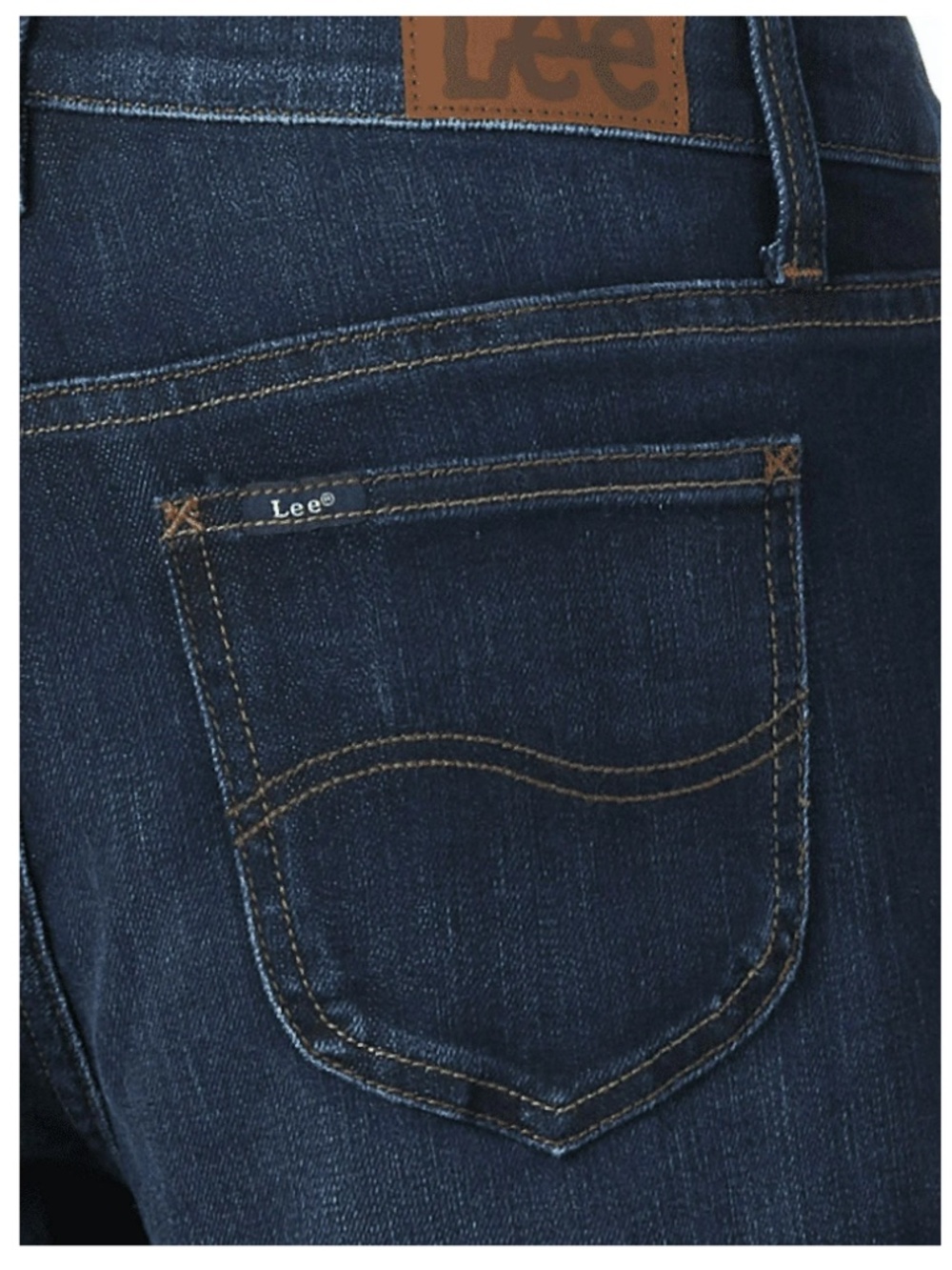 Lee Women's Midrise Straight Jean, Inseam 32" Size 12 Long - Picture 4 of 10